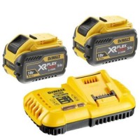 Комплект із зарядного пристрою та акумуляторів DeWALT DCB118X2 8А 18В/54В для інструментів (2шт)