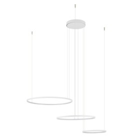 Люстра Nowodvorski Circolo Power 11649 LED 3x85W 3000K 4600Lm IP20 біла