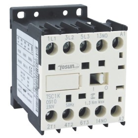 Електромагнітний контактор TOSUNlux TSC1-K 12А 230В АС3 3Р+1NО (6940151027195)