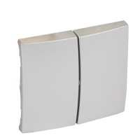 Клавиша выключателя Legrand Valena алюминий