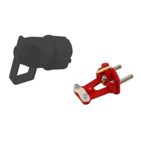 Вилка штепсельна Nilson з ручкою з заземленням чорна ( 40220102 )