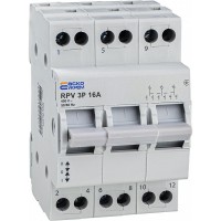 Выключатель-разъединитель Аско-Укрем (І-0-ІІ) RPV 3P 16A (A0010220007)