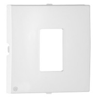 Центральна панель комп'ютерної розетки біла LOGUS 90, 90751 TBR