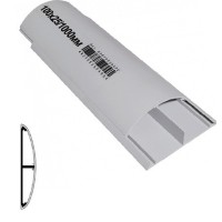 Напольный кабельный канал Аско-Укрем 100х25 (клеющийся)