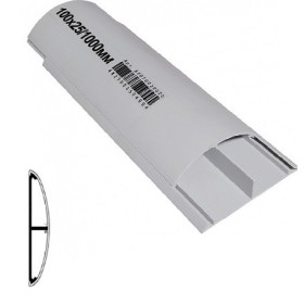 Напольный кабельный канал Аско-Укрем 100х25 (клеющийся)