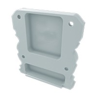 Заглушка Lumines для типу TALIA M1+TALIA без отвору білий