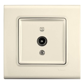 Розетка TV кремова VIKO Linnera