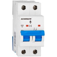 Автоматичний вимикач Schrack BM015204ME DC 10кА 4А 2P C ME