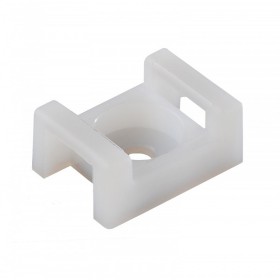 Майданчик до хомутів Аско-Укрем CTH-2C Ø5,8 100шт білий (A0150090055)