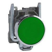 Металлическая кнопка Schneider Electric XB4BA31 Harmony XB4 зеленая