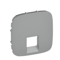 Панель розетки RJ11/RJ45 Legrand Valena Allure алюміній