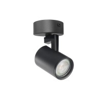 Світильник поворотний, спот Goldlux 328687 Lynx GU10 1x10W IP20 чорний
