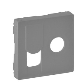 Панель розетки TV+RJ Legrand Valena Life алюминий