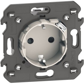 Розетка Bticino Living Now KM4141USB з з/к + USB C 16А/5В 1,5А 2 модуля (песочная)