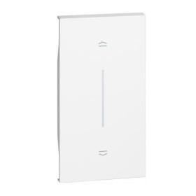 Клавиша для выключателя жалюзи Bticino Living Now KW05M2 на 2 модуля (белая)