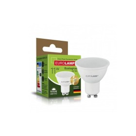 Світлодіодна лампочка Eurolamp LED-SMD-11103(P) ЕКО MR16 GU10 11W 3000K 990Lm IP20