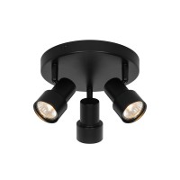 Светильник поворотный, спот Nordlux 2512370103 Boston GU10 3x5W IP20 черный