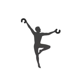 Декоративна ручка для регулювання кабелю Nowodvorski 11797 Acrobat темно-сіра