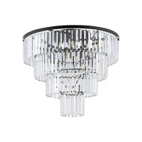 Люстра Nowodvorski 7630 Cristal L Е14 12x25W IP20 чорна