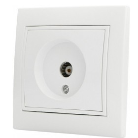 Телевізійна розетка Аско-Укрем Fl TV (РВtvсб-1-Fl-W)