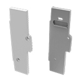 Заглушка Lumines для типу TIANO з отвором базова права срібло