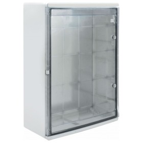 Ударопрочный шкаф ADAL PANO MD9031 500x600x220мм ABS с монтажной панелью и прозрачной дверцей IP65