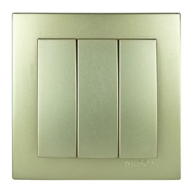 Вимикач Nilson Touran золото 3кл ( 24151066 )