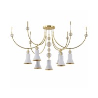 Люстра Pikart 12894-6 E27 7x60W IP20 Золотая