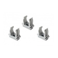 Крепление для гофрированной трубы 20мм светло-серое СКИМ ( С1401002 )