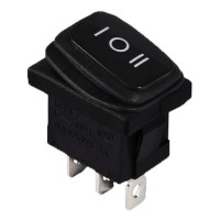 Перекидной переключатель TNSy KCD1-2-103W B/B IP65 черный (TNSy5500697)