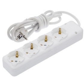 Чотиримісний подовжувач NE-AD 3018-2 з з/к 2м