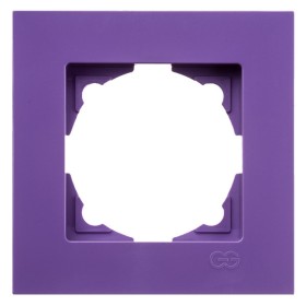 Рамка 1-местная Gunsan Eqona лиловая