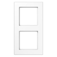 Рамка 2-постовая Jung A 550 A5582BFWW белый