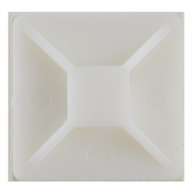 Майданчик до хомутів на клейовій основі Аско-Укрем PC-40 40х40мм 50шт білий (A0150090018)