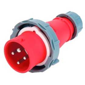 Силовая вилка TNSy 0142 PRO 3Р+PЕ 16А 380В IP67 (TNSy5502041)