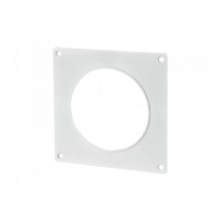 Настінна пластина для круглих повітроводів D200 мм