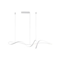 Підвісний світильник, люстра Italux PND-23523-WH Mila LED 1x40W 3000K-6000K 3700Lm IP20 білий