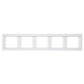 Рамка 5-местная, горизонтальная, полярная белизна Berker K.1