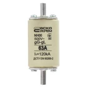 Запобіжник Аско-Укрем NH00 63A gG (A0050010013)