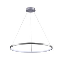 Подвесной светильник, люстра Goldlux 330000 Lea 1 Led 1x20W 4000K 2600Lm IP20 Срібло