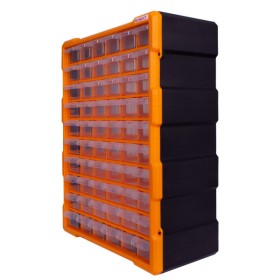 Пластиковый органайзер E.Next e.toolbox.pro.22 24" 60-секционный 381х157х475мм (t011022)