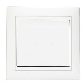 Одинарний вимикач Elcor Emily 9215 (211540) (білий)