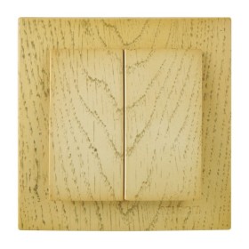 Вимикач Nilson Touran клен 2кл ( 24281003 )