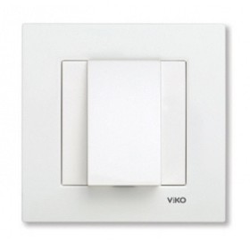 Накладка для виведення кабелю, біла, Karre