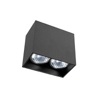 Точковий світильник Nowodvorski 9384 Gap GU10 2x10W IP20 чорний