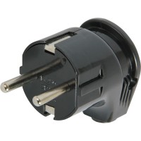 кутова вилка E.Next e.plug.angle.008.16 16А із заземленням чорна (s9100005)