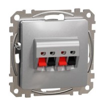 Аудіорозетка Schneider Electric Sedna Design & Elements алюміній SDD113411