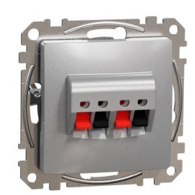 Аудіорозетка Schneider Electric Sedna Design & Elements алюміній SDD113411