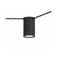 Точечный светильник для наружной проводки Pikart 33670-2 BP GU10 1x60W IP20 Черный