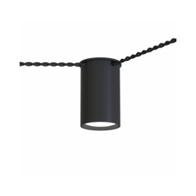 Точковий світильник для зовнішньої проводки Pikart 33670-2 BP GU10 1x60W IP20 Чорний